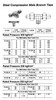 IMPA 733331 Steel hydraulic male T-connector,  25x1