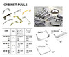 IMPA 490802 CABINET PULL ALUMINIUM 130mm with 2 screws