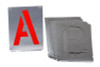 IMPA 613145 STENCIL LETTER SET 40mm ALUMINIUM (A-Z) 26pcs