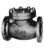 IMPA 751421 SWING CHECK VALVE F7372 5K 5K-50 JIS CAST IRON 50 MM 190 MM 130 MM 105 MM 4 15 MM