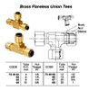IMPA 734064 T clamping coupling low pressure CUZN 10MM