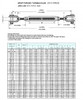 IMPA 230633 TURNBUCKLE U.S.TYPE GALV. 7/8"x12"   JAW+JAW