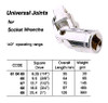 IMPA 610467 UNIVERSAL JOINT Square Drive 1/2" TRANSTIME