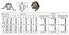 IMPA 351857 Cam and groove coupler - material aluminium Type B (female part with outer thread) - connection 2 1/2"