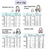 IMPA 233658 WIRE ROPE CLIP 10mm STAINLESS STEEL AISI-316