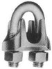 IMPA 230831 WIRE ROPE CLIP 3mm STEEL ZINC PLATED