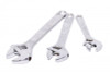 IMPA 611333 WRENCH ADJUSTABLE 200mm CHROMIUM PLATED