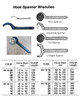 IMPA 611219 WRENCH HOOK SPANNER 120-130MM
