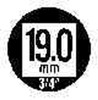 IMPA 610151 WRENCH SOCKET SET 22-50mm Square Drive 3/4" TRANSTIME