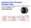 IMPA 732554 CAP STAINLESS STEEL BSP 1/2"