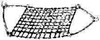 IMPA 232156 CARGO NET 3x3 mtr. STEEL WIRE ROPE