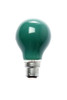IMPA 060061 COLOURED LAMP 110V 40W B22 GREEN