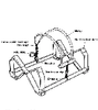 IMPA 330163 Deck cradle for liferaft