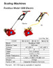IMPA 591211 Deck scaler electric Rustibus 1200 (220 volt / 3Ph) - NO STOCK