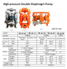 IMPA 591617 Diaphragm pump high pressure 2" - ATEX explosion proof Wilden XH800 cast iron / wilflex - NO STOCK