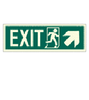 IMPA 334403 Direction sign (PV) - Exit run right - arrow cross right up