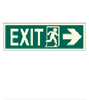 IMPA 334405 Direction sign (PV) - Exit run right - arrow right