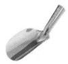 IMPA 172566 FLOUR SCOOP 310mm ALUMINIUM