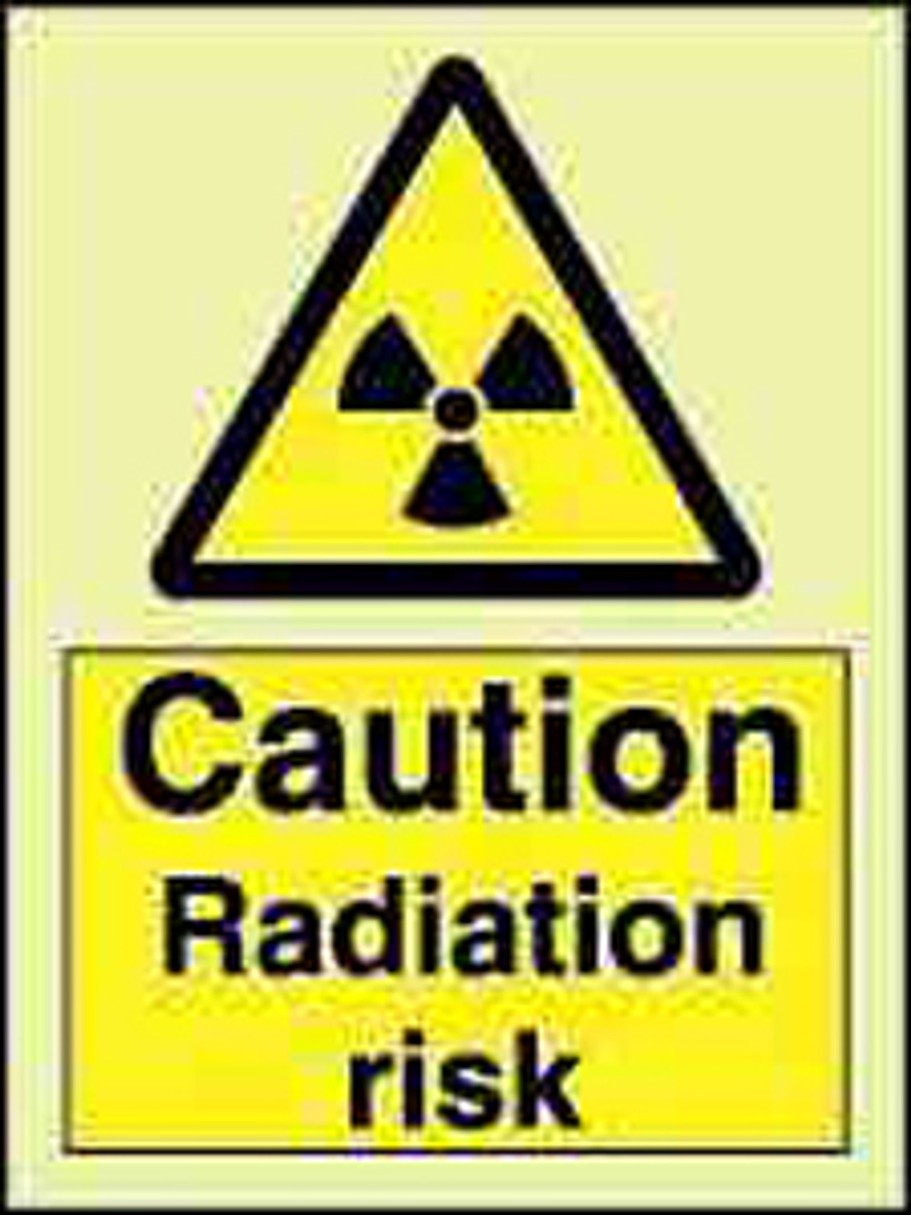 IMPA 337660 hazard sign Caution radiation risk
