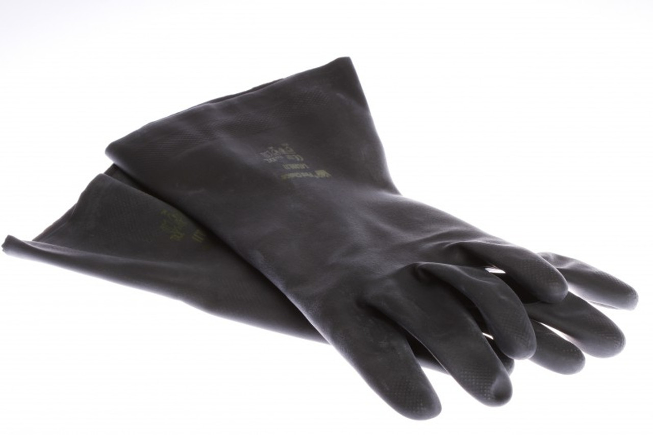 IMPA 190122 GLOVES RUBBER NATURAL LONG