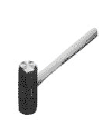 IMPA 612703 HAMMER ALUMINIUM 250 gram FIBREGLASS HANDLE GERMAN