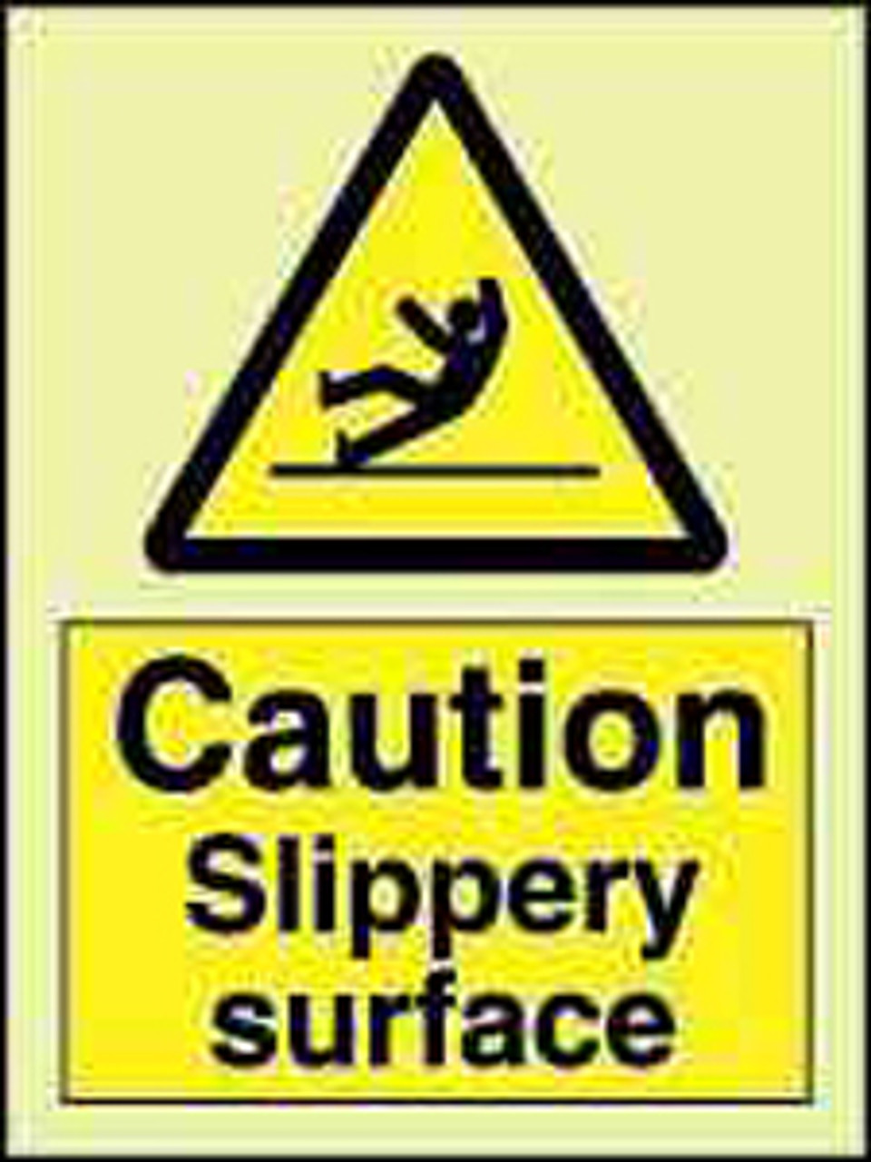 IMPA 337574 hazard sign - Danger slippery surface