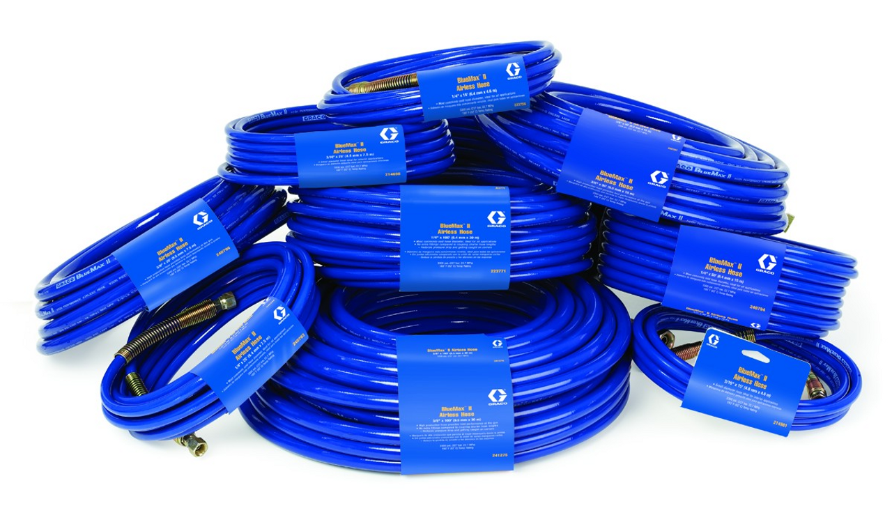 IMPA 270168 High pressure nylon paint spray hose - w.p. 380 bar Airless hose 3/8" x 30 meter (A)