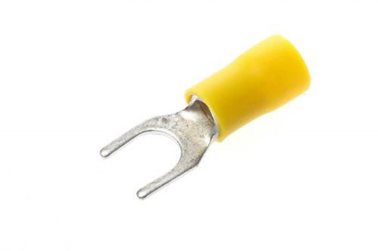 IMPA 370415 INSULATED FORK TERMINAL YELLOW M5