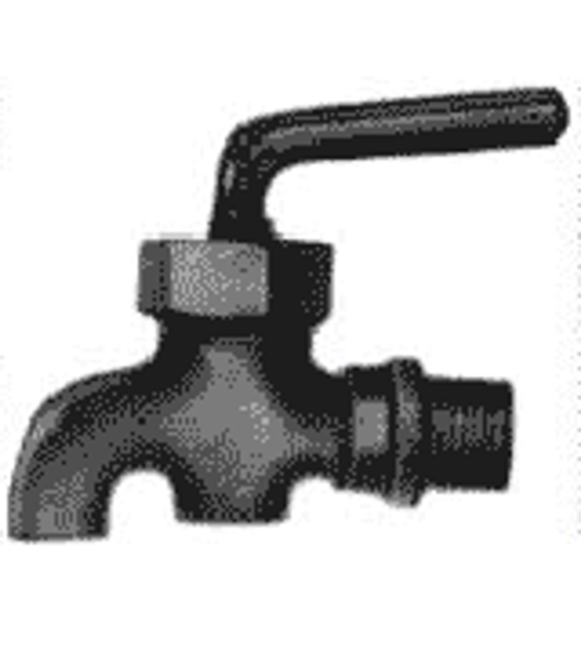 IMPA 752072 BIB COCK BRASS BSP MALE 3/8"