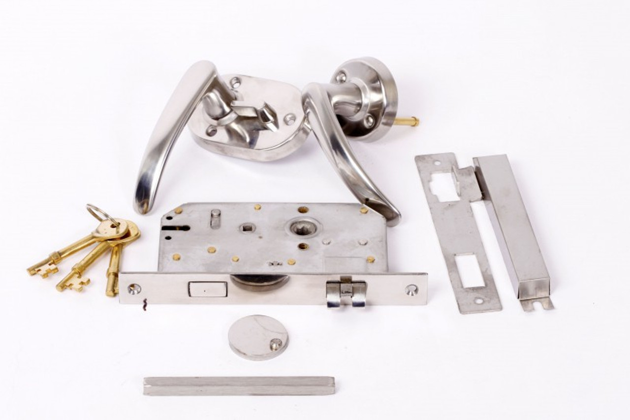IMPA 490133 LEVER TUMBLER MORTISE LOCK COMPLETE LEFT TYPE OHS-2410