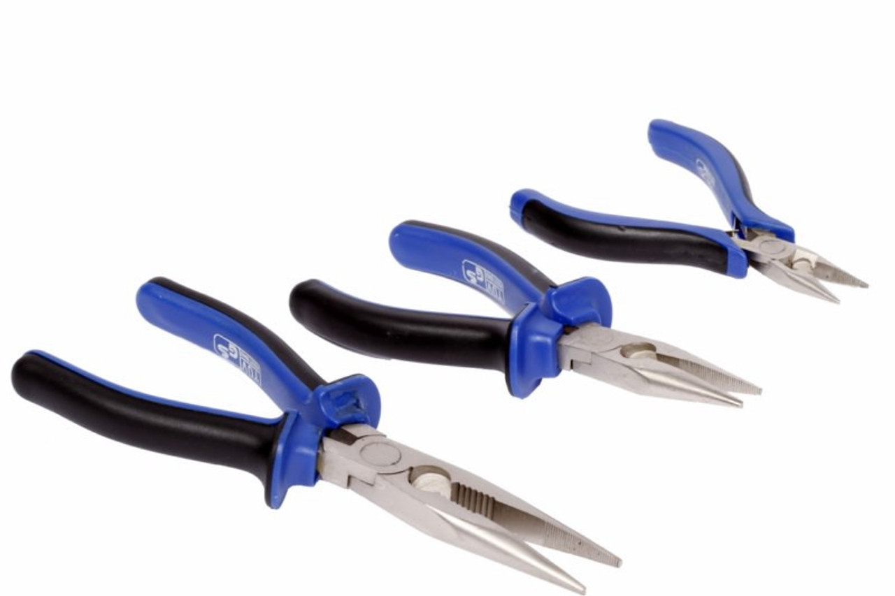 Ega Master LONG NOSE PLIER 200 MM TITACROM® BIMAT 62340