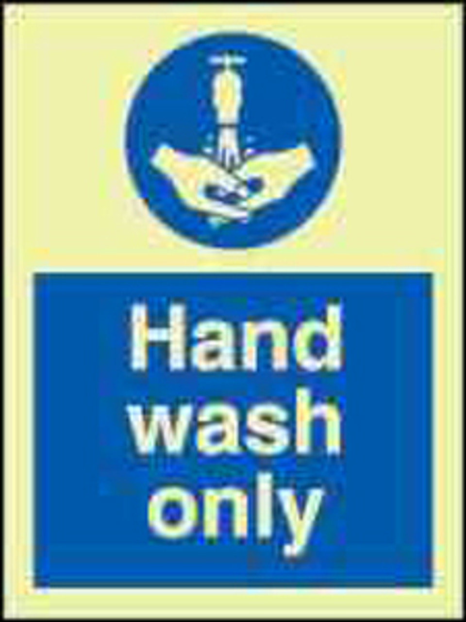 IMPA 335737 Mandatory sign - Now wash your hands