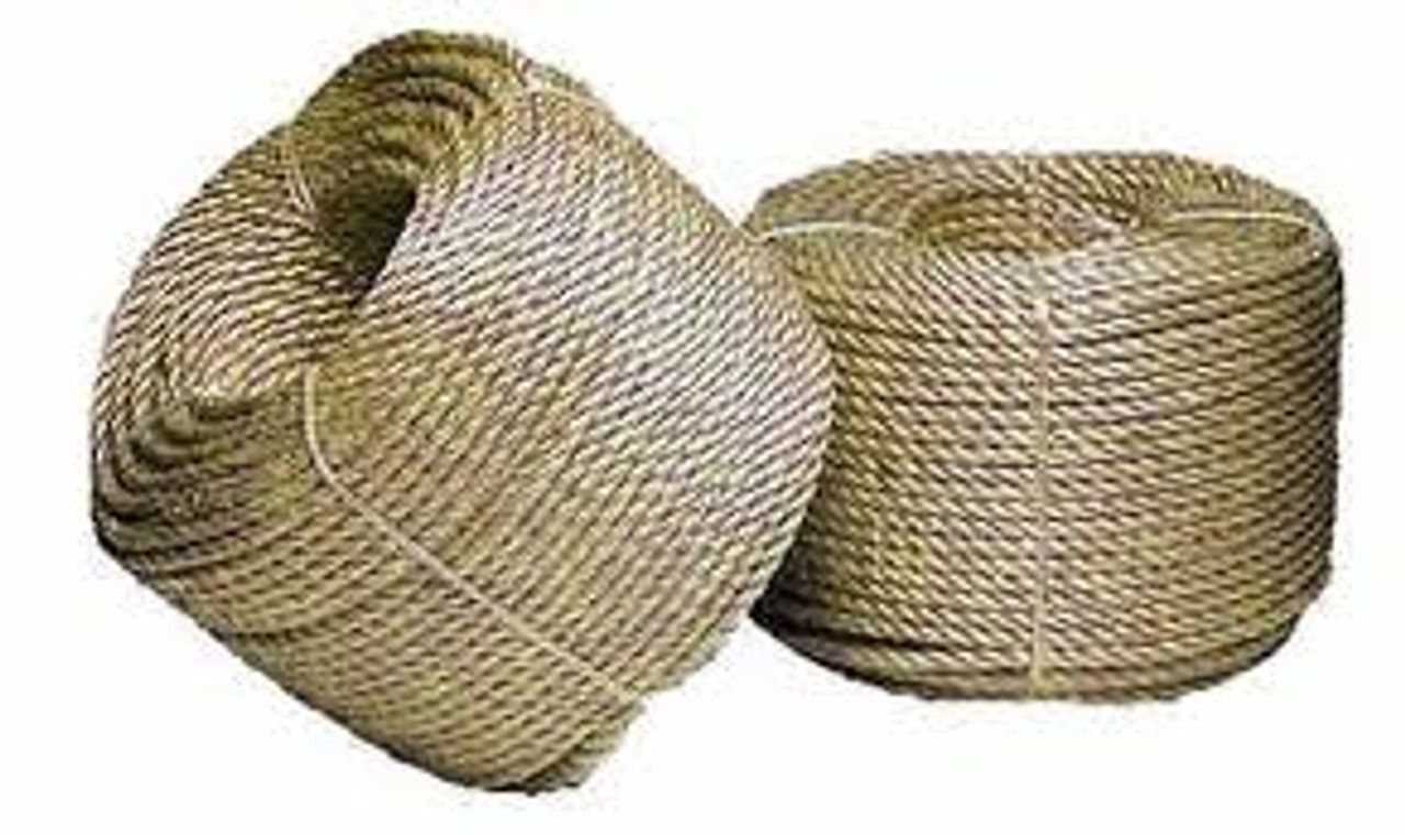 IMPA 210104 MANILA ROPE 12mm 3-strand coil of 200 mtr.