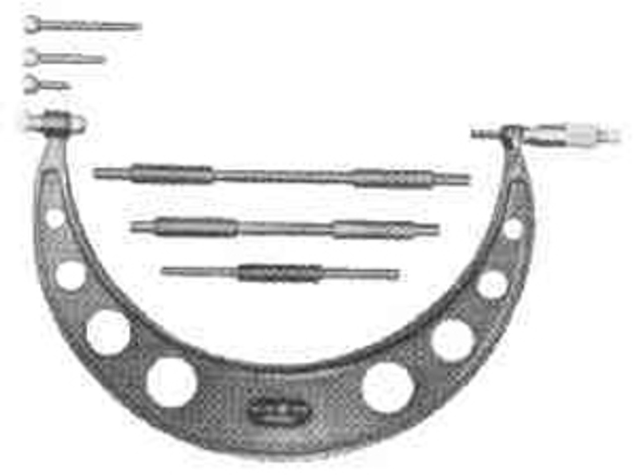 IMPA 650381 MICROMETER OUTSIDE 0-100MM W/INTERCHANGEABLE ANVILS