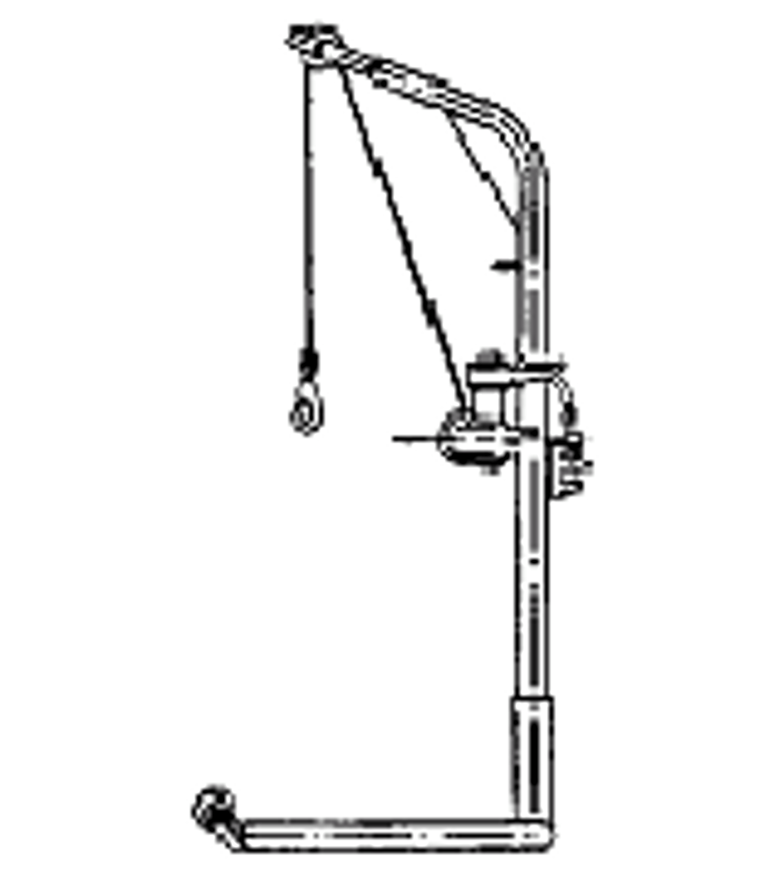 IMPA 590601 Mucking winch pneumatic 100 kg Cobolt CT100