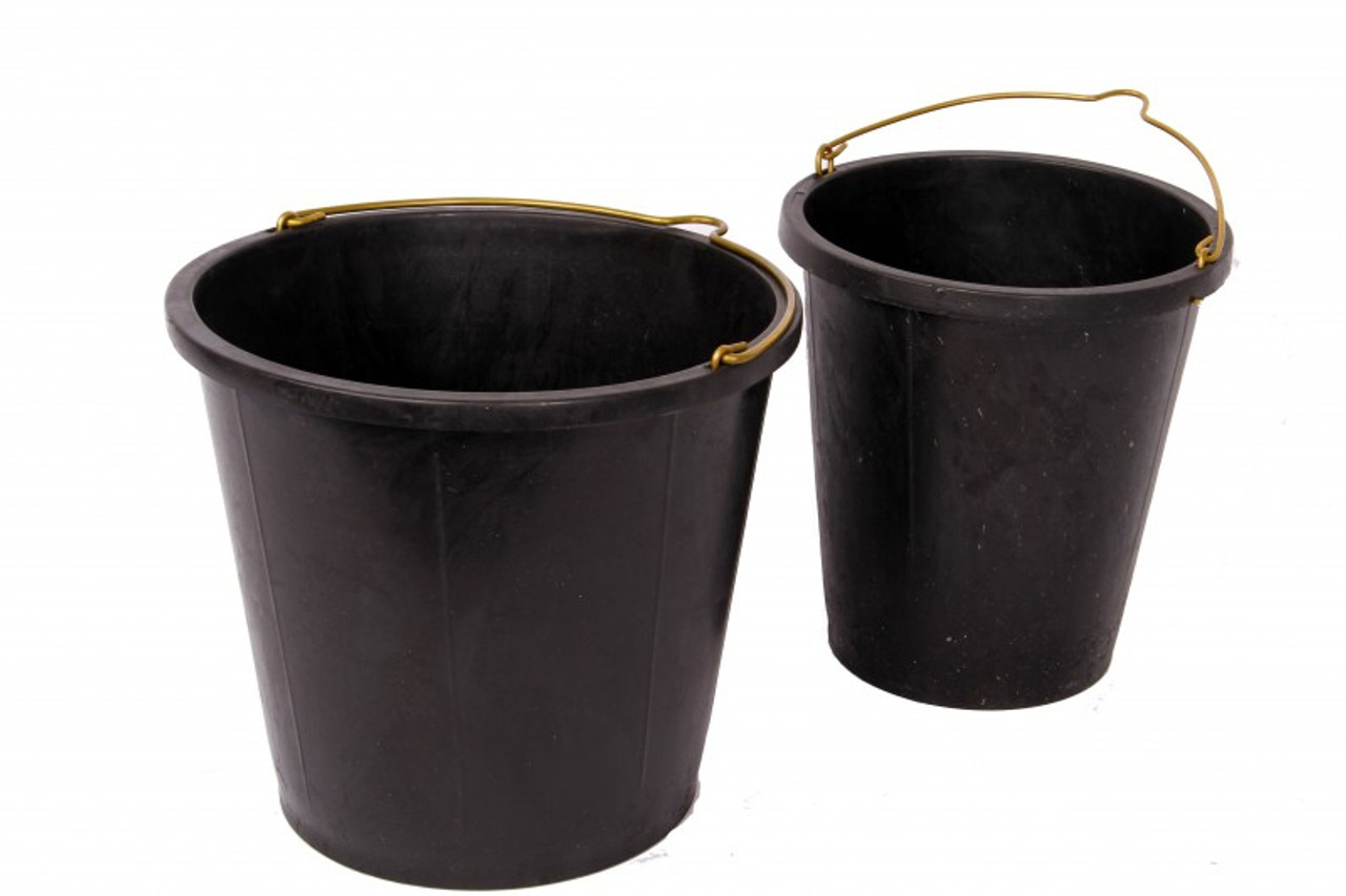 IMPA 590612 Neoprene Rubber Buckets, 20 ltr TETRA