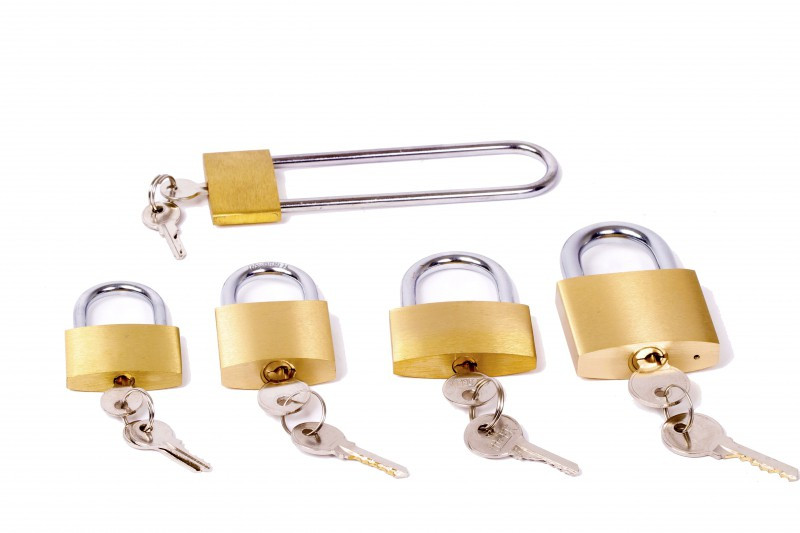 IMPA 490511 PADLOCK MASTERKEY SYSTEM BRASS 40mm ANLOY-Serie B