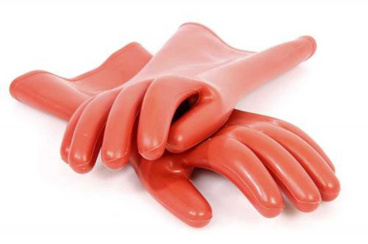IMPA 795532 PAIR OF ELECTRIC INSULATION GLOVES-LATEX Up To 17000v