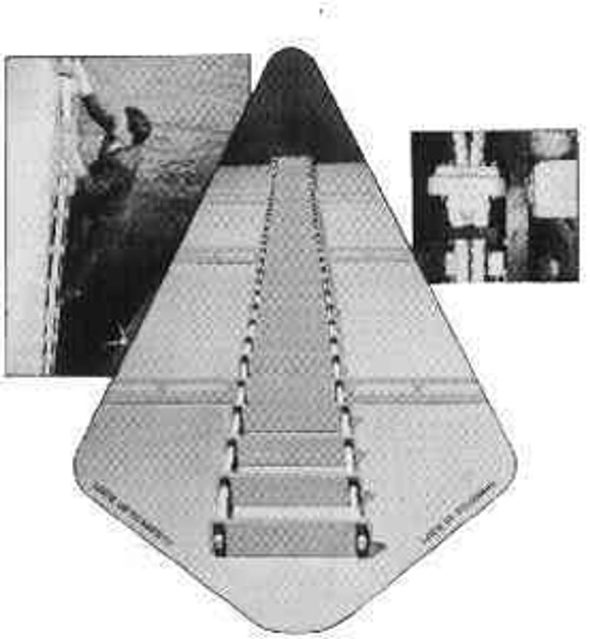 IMPA 232056 Pilotladder Synthetic 1,00 mtr