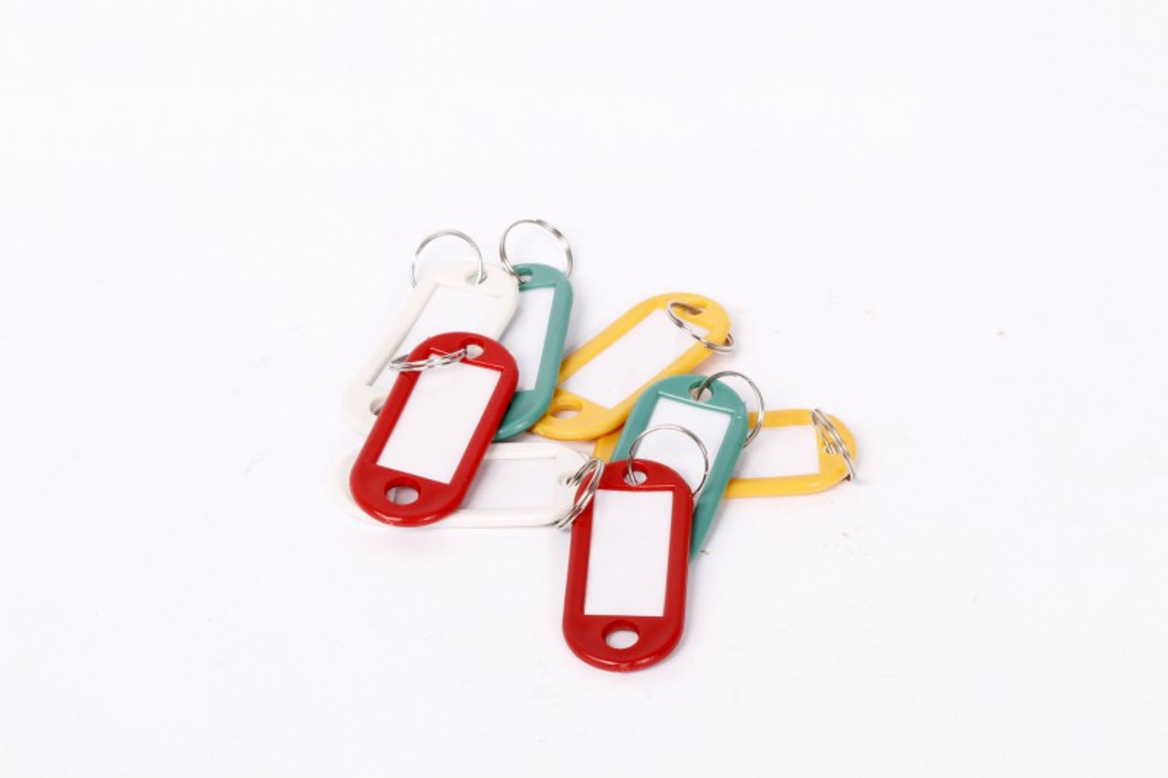 IMPA 471307 Plastic key tags with ring - assorted colors