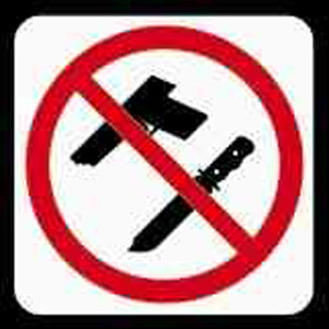 IMPA 332419 Port Symbols - No weapons