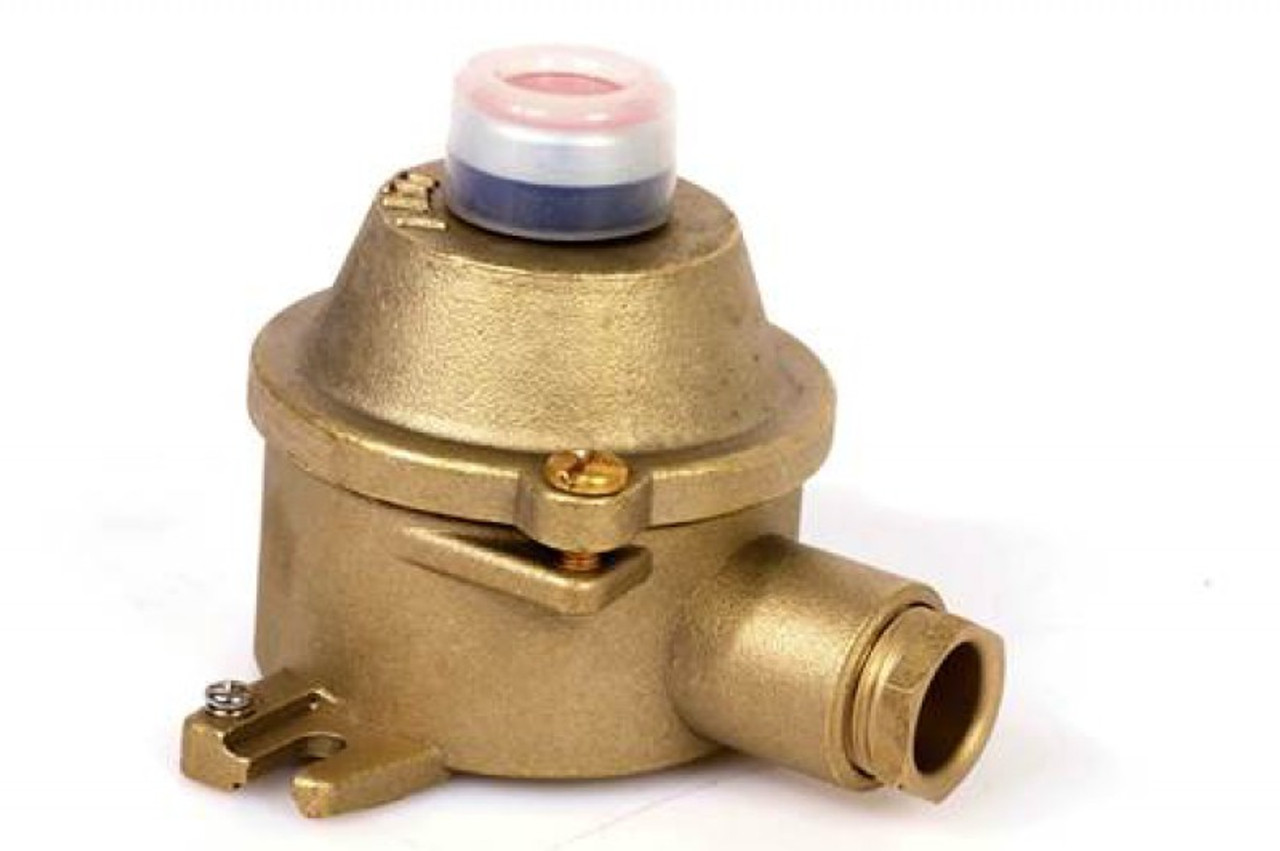 IMPA 563279 BRASS HNA PUSHBUTTON SWITCH 0-