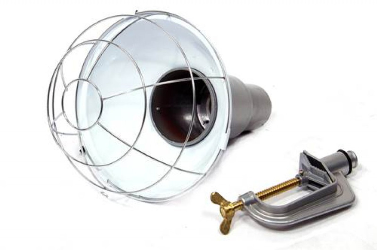 IMPA 482204 REFLECTOR LAMP LIGHTING FIXTURE SCREW CLAMP E40.