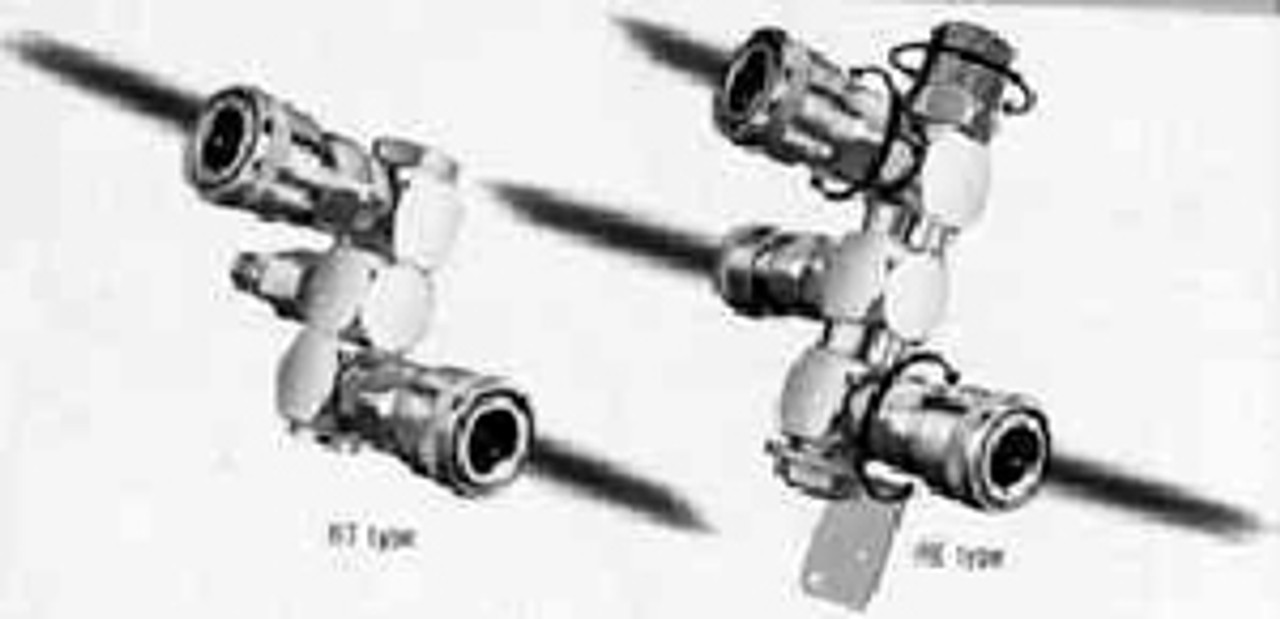IMPA 351656 Rotary line coupler Nitto Kohki RT 2-branches - swivel type