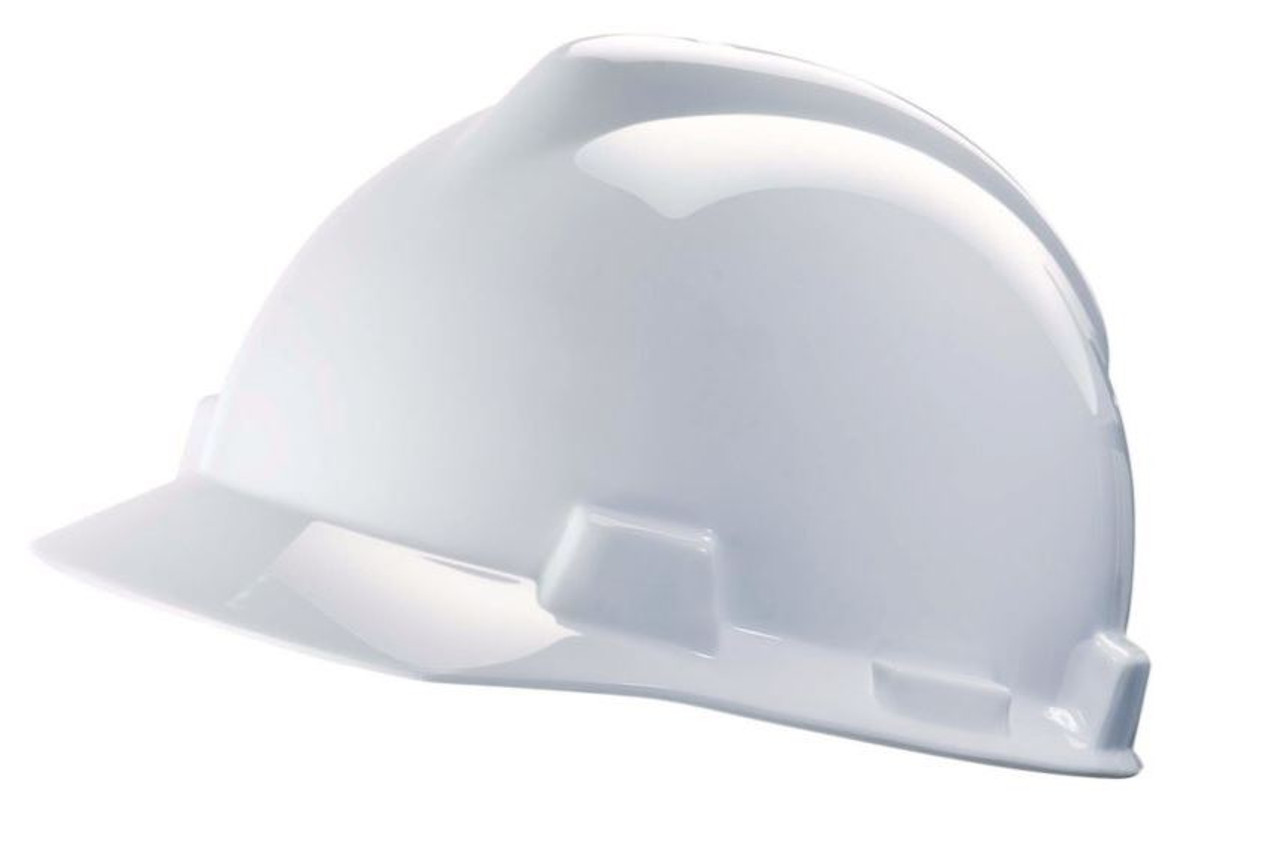 IMPA 310101 SAFETY HELMET HDPE WHITE with suspension  CLIMAX