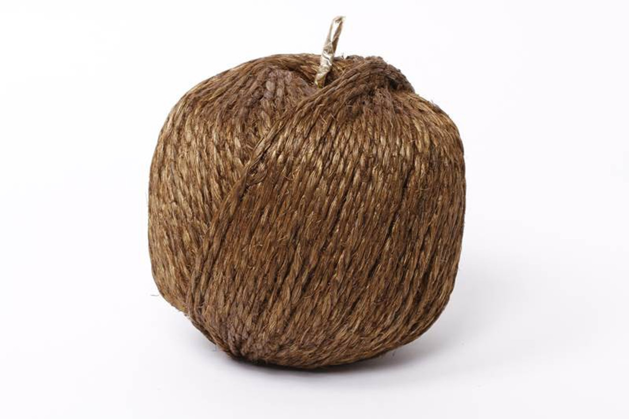 IMPA 211422 SEIZING TWINE SISAL DRY ball 2,5 kg. 3-ply 3/500