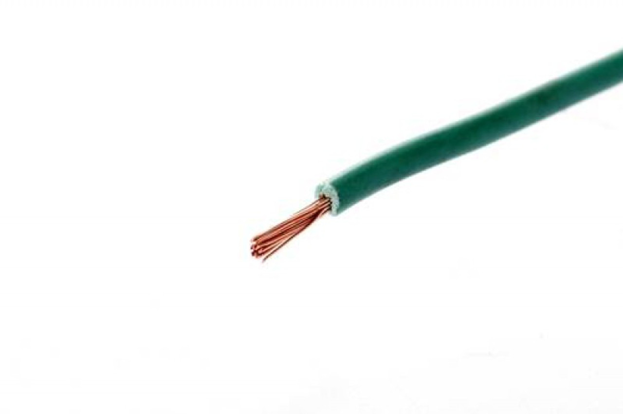 IMPA 361050 SINGLE FLEXIBLE PVC CABLE 0.75QMM GREEN.