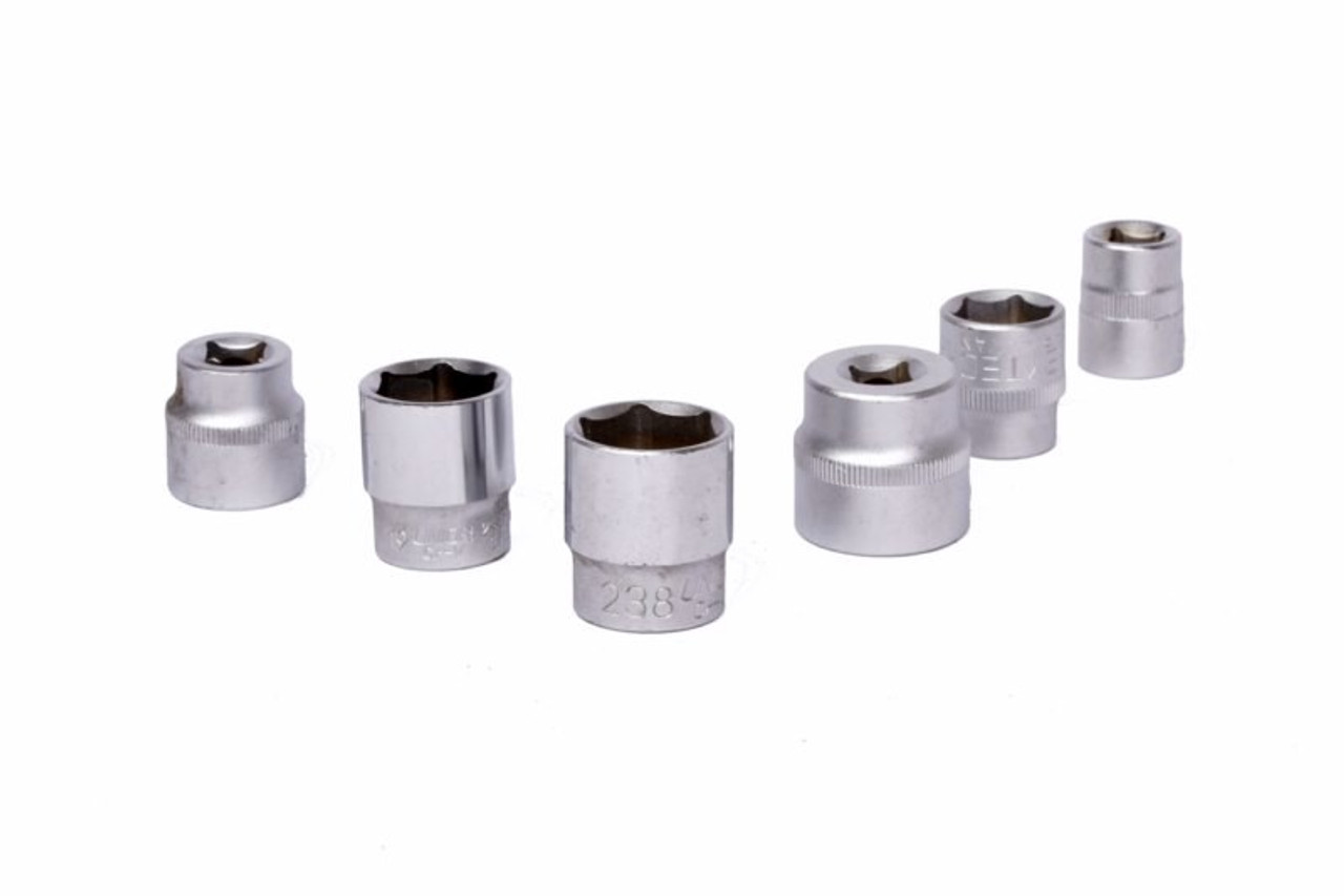 IMPA 610206 SOCKET WRENCH 6-POINT 9.5MM/SQ DRIVEX11MM HEYTEC