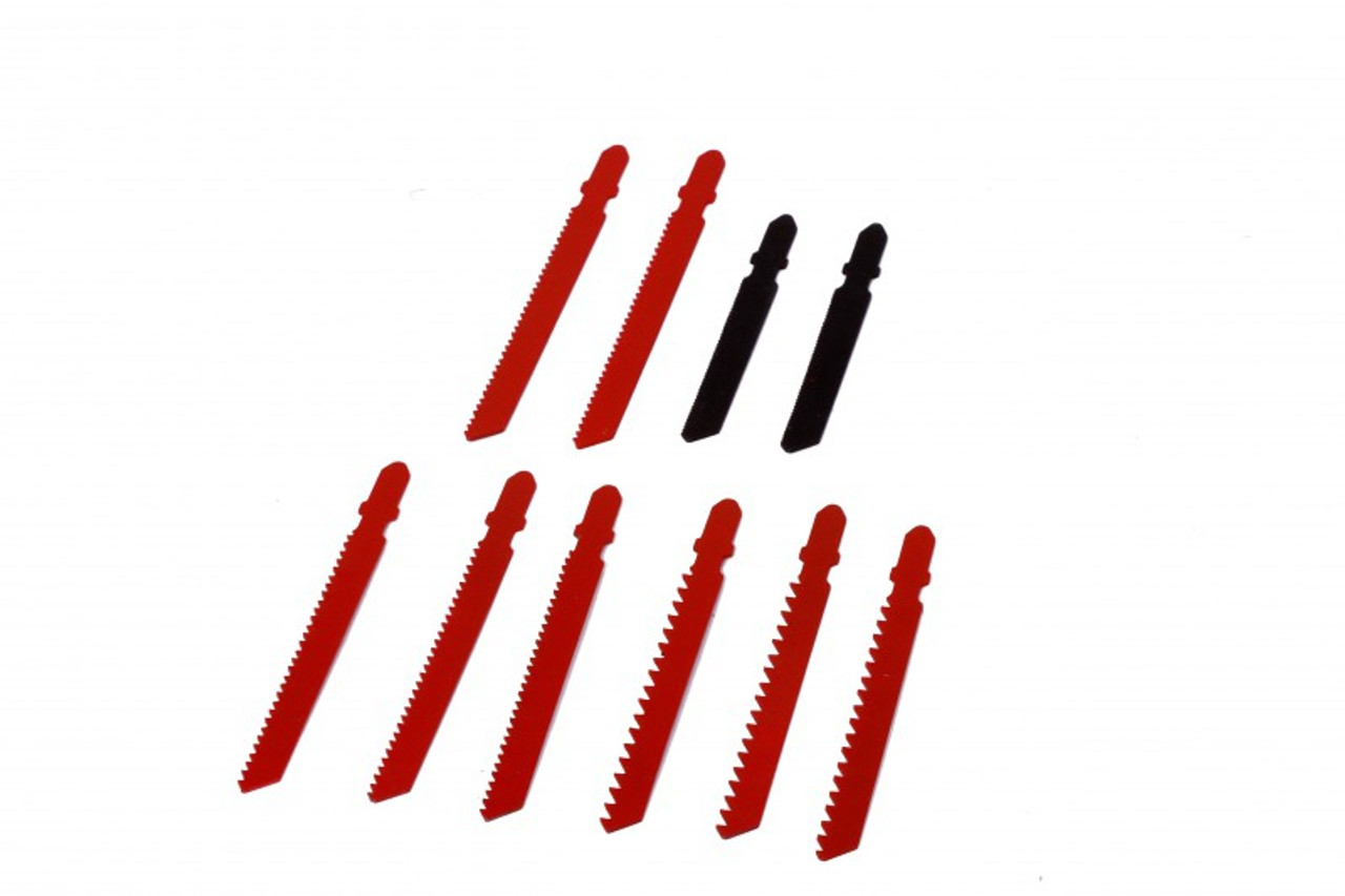 IMPA 591176 Spare Blade for Electric Jig Saw, Type No 4, for Plastic, set = 5 pcs TETRA
