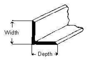 IMPA 670601 Steel equal angle hot rolled St37,0 20x20x3 mm